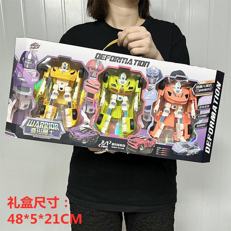 男の子の自動車の変形のおもちゃの子供の金剛のロボットの模型の大きい贈り物の箱の養成訓練班の幼稚園の贈り物|undefined