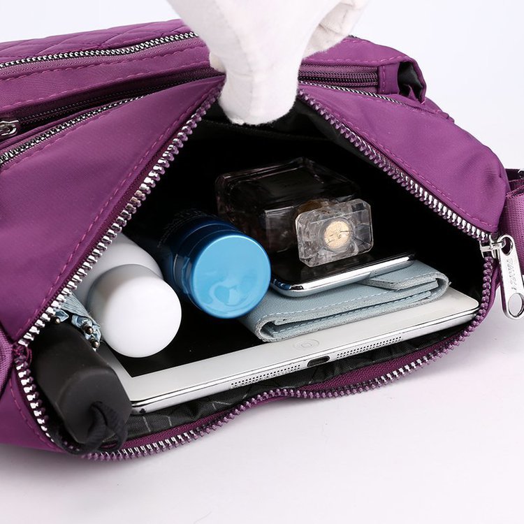New casual single-shoulder crossbody bag, Oxford fabric bag, simple and fashionable European and American women's bag, cross-border one-piece delivery worldwide undefined
