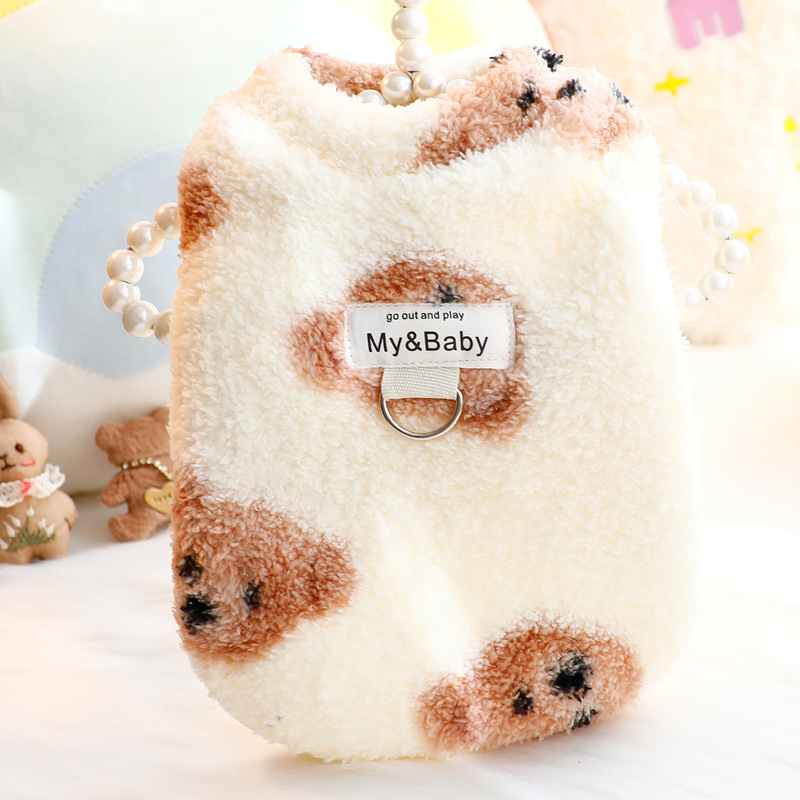 Puppy Clothes Autumn and Winter Cute Sponge Cake Velvet Printed Cotton Vest Small Size Dogs Teddy Pet 7494 Export Wholesale