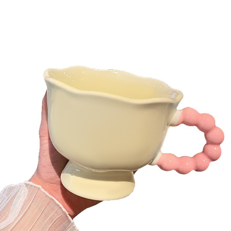 見栄えの良い誕生日プレゼントセラミックカップかわいいマグカップ飲料水クリエイティブホームコーヒーカップ親友カップギフトボックス|undefined