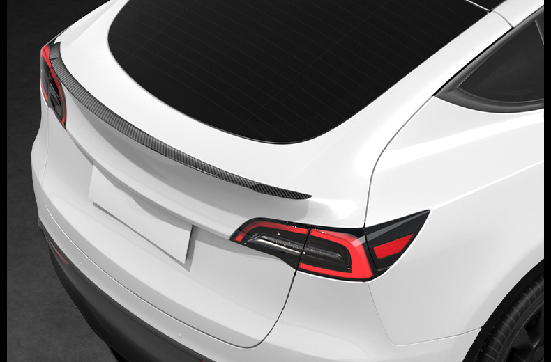 Carbon Fiber Rear Wing Is Suitable for the Modified Version of Tesla's New Model Y/3 Original High-Performance P Version Body Kit