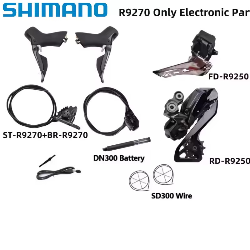 Shimano R9270 Digital Part Road Bike 12-Speed Di2 Digital Transmission Kit Hydraulic Disc Brake