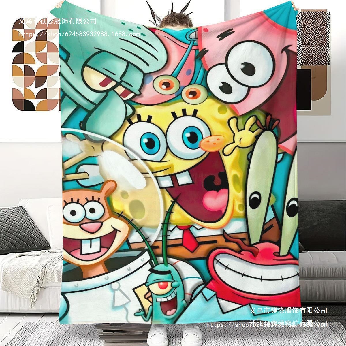 Sponge children's cartoon quality flannel modern duvet