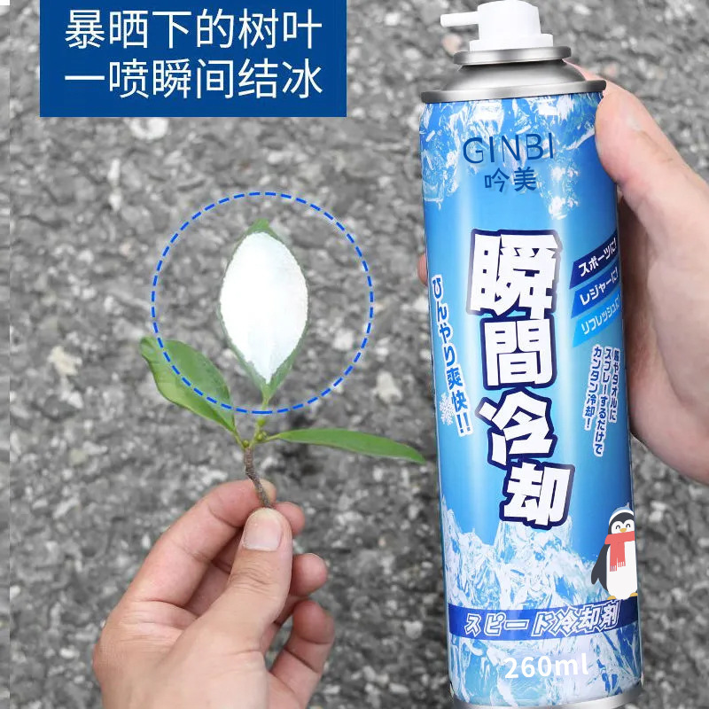 Yinmei 急速冷却剤 260ml 夏用 車内急速冷却 冷却 室内シートクッション 冷却加工品|undefined