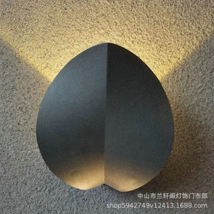 Modern Simple Super Bright Outdoor Waterproof Led Wall Lamp Price Entrance Decorative Light Foyer Wall Sticker Light Atmosphere Light