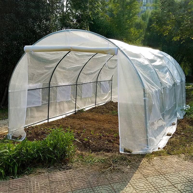 住宅用暖房家庭用動植物草花多肉防凍防雨6メートル全鋼架温室花棚|undefined