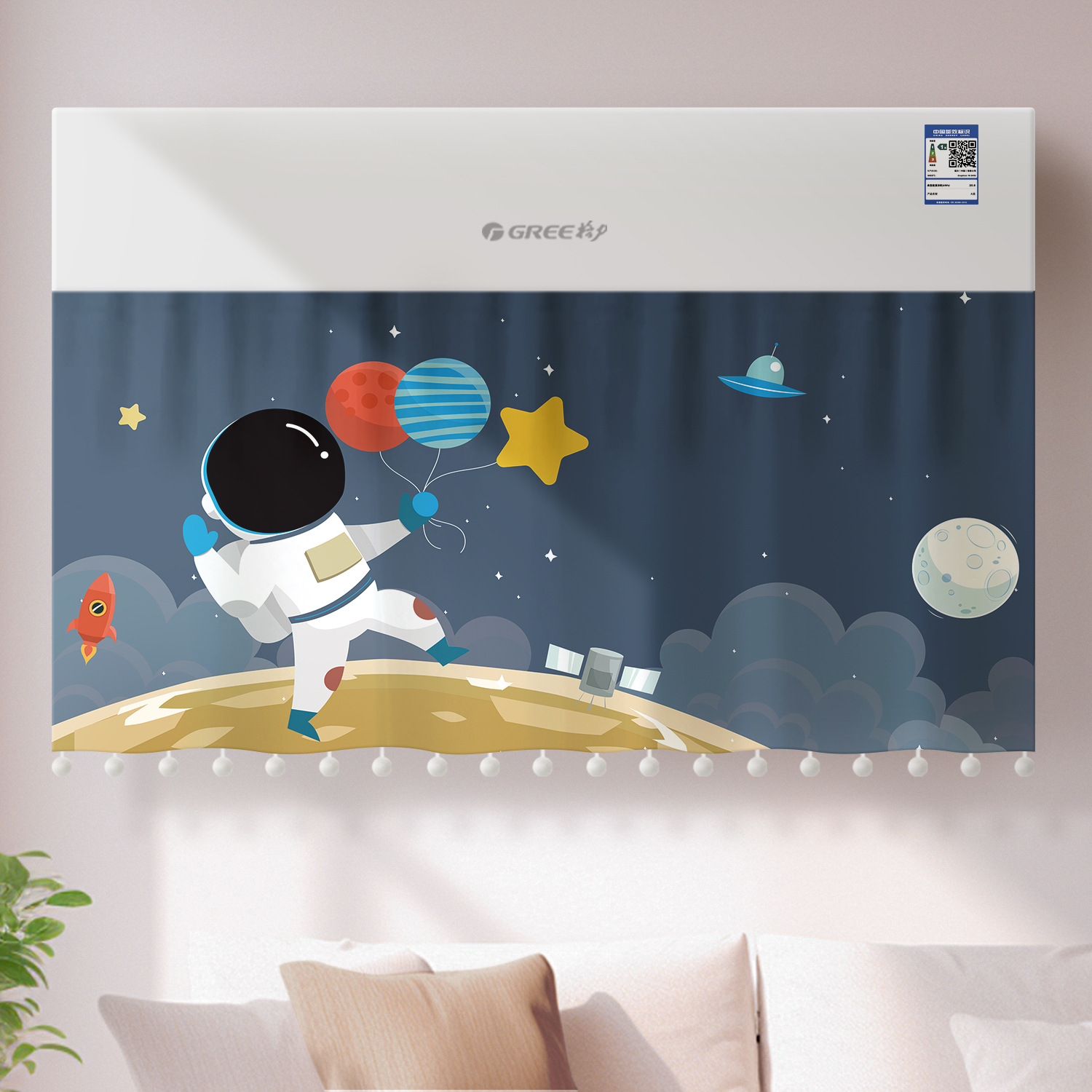 Parabrisas de aire acondicionado montado en el aire