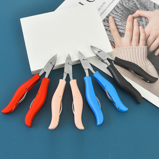 Stainless Steel Nail Groove Pliers Special Nail Clippers Eagle Beak Pliers Nail Scissors Ingrown Nail Pliers Household Pedicure Tools Nail Picker