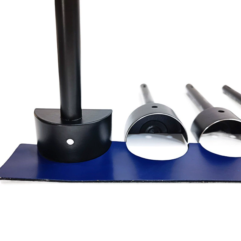 DIY кожаный стальной инструмент ремень хвост отбивная мелкая полукруглая отбивная черный полукруглый пунш метод отбивная Алмазная отбивная