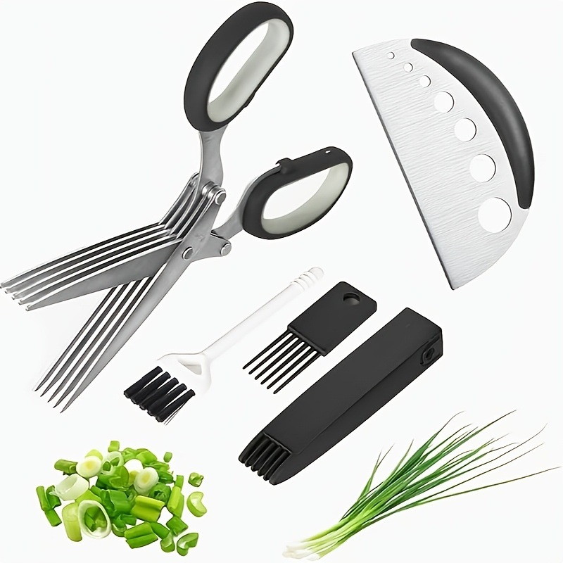 Black Scissors + Brush + Peeler