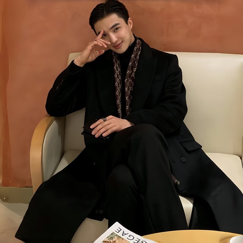毛は秋冬に厚くて暖かいです。男性はゆったりしています。|undefined