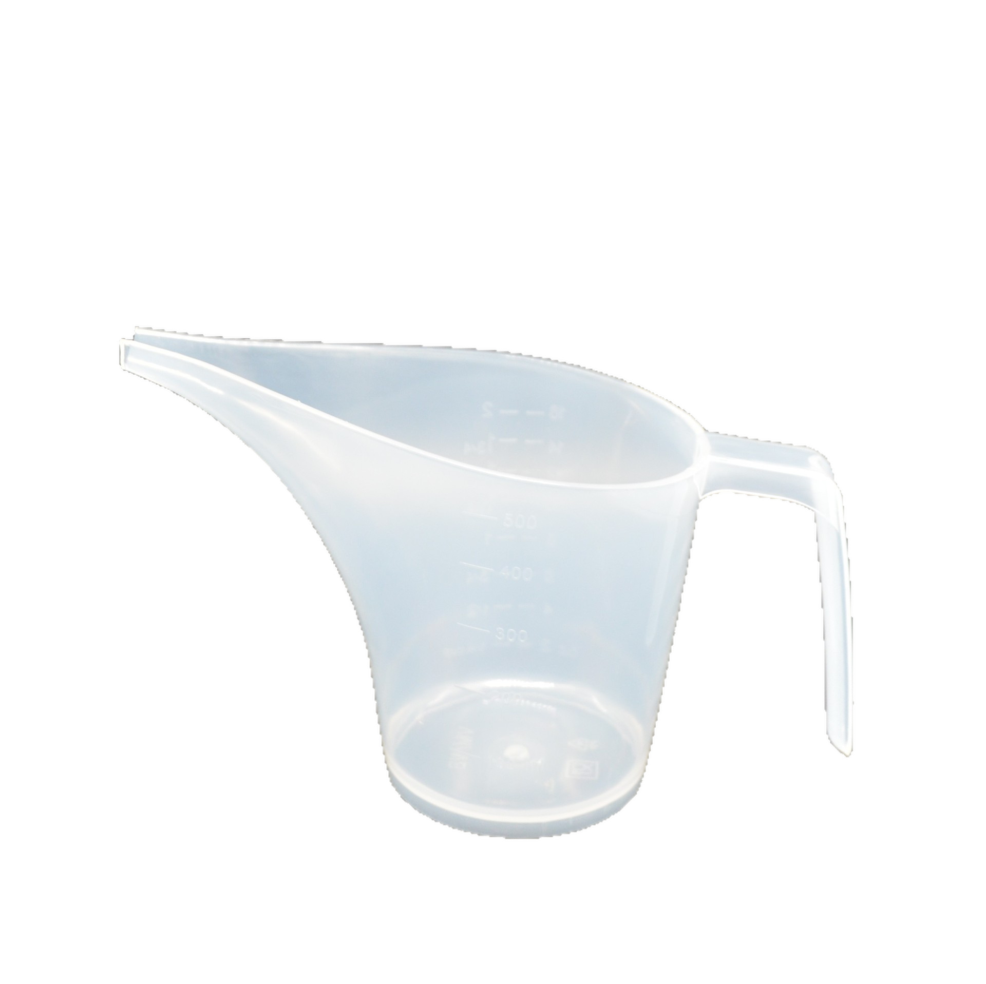 Taza Medidora con Pico Largo 500ml de Plástico para Repostería