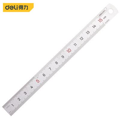 Авторизованный бренд Deli/Deli Steel Ruler 15-200см Silver DL8015DL8050DL8120 DL8200