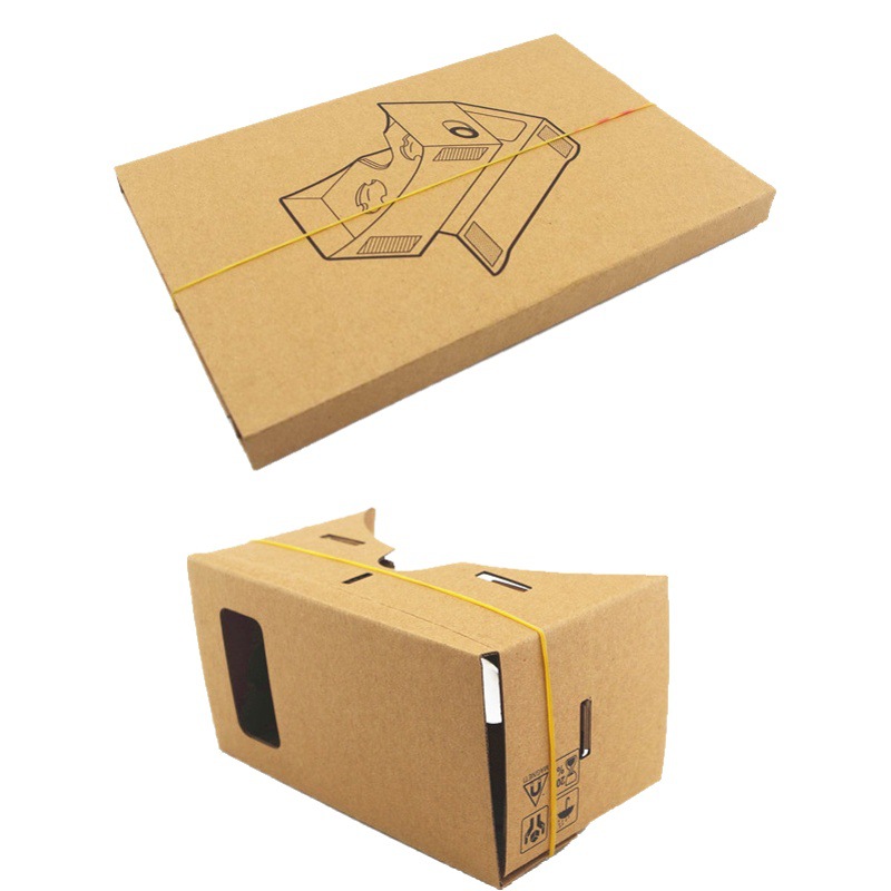 Google cardboard glasses cardboard1.0 paper vr glasses virtual reality 3Dvr mobile phone Magic Mirror diy