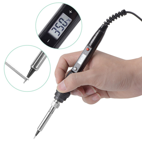 Factory Direct Sale 908S 80W LCD Temperature Adjustable Soldering Iron Constant Temperature Soldering Iron 110V Soldering Iron Set Tool