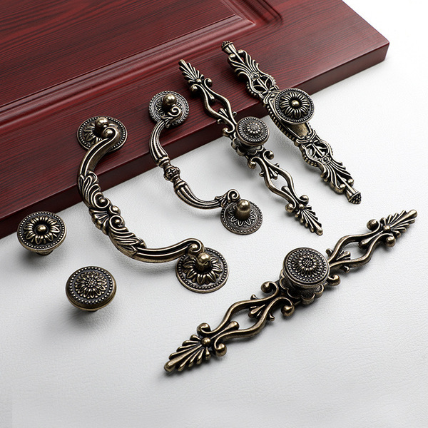 Copper long tensile hand European -style carving imitation copper…