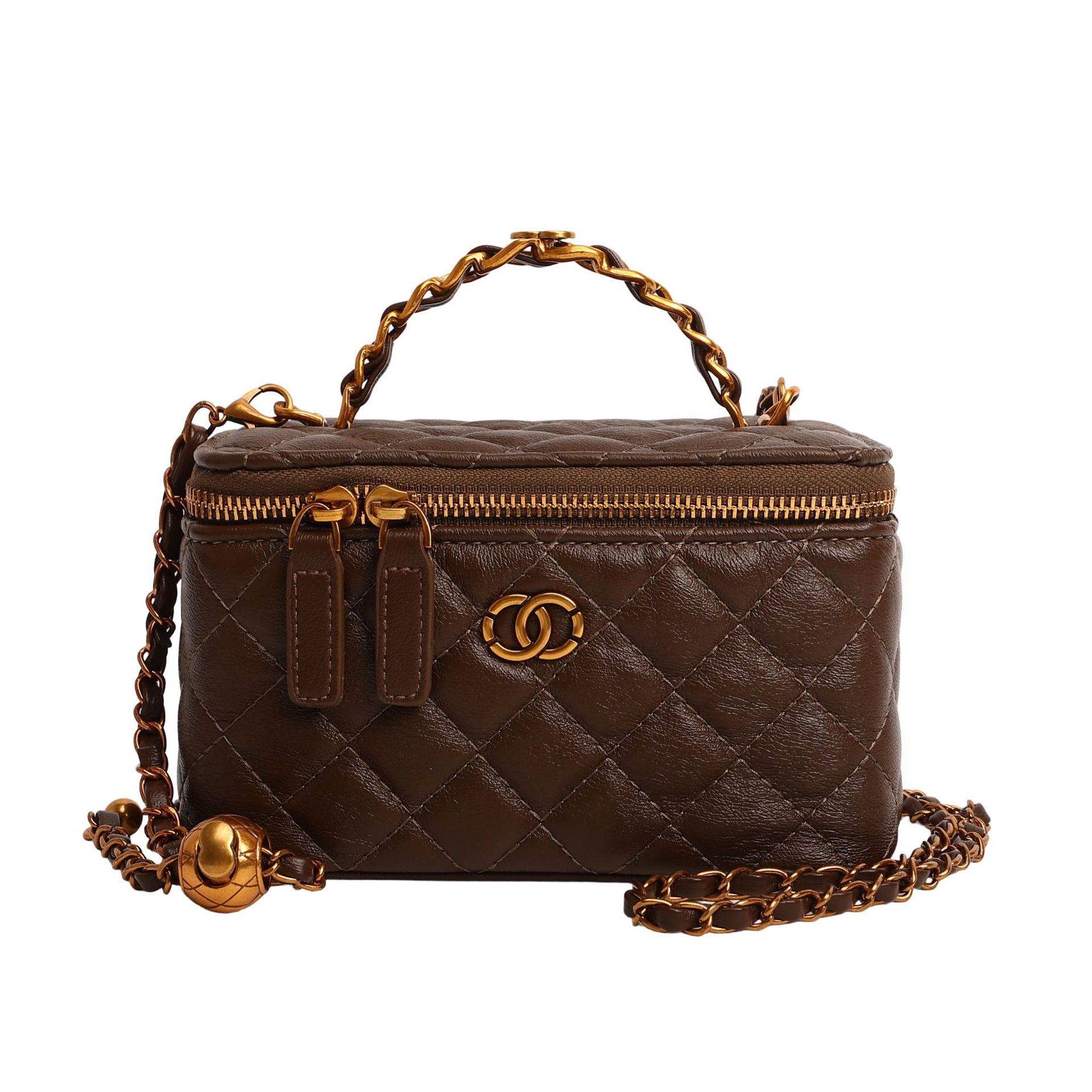Bolsa de caja de viento de fragancia de diamante bordado de moda de comercio exterior de cadena universal bolso de mano de lujo ligero personalidad bolso de mano