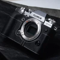 Подходит для кожаного чехла Fuji XT3, защитный чехол для камеры Fuji XT3, кожаный защитный чехол на базе