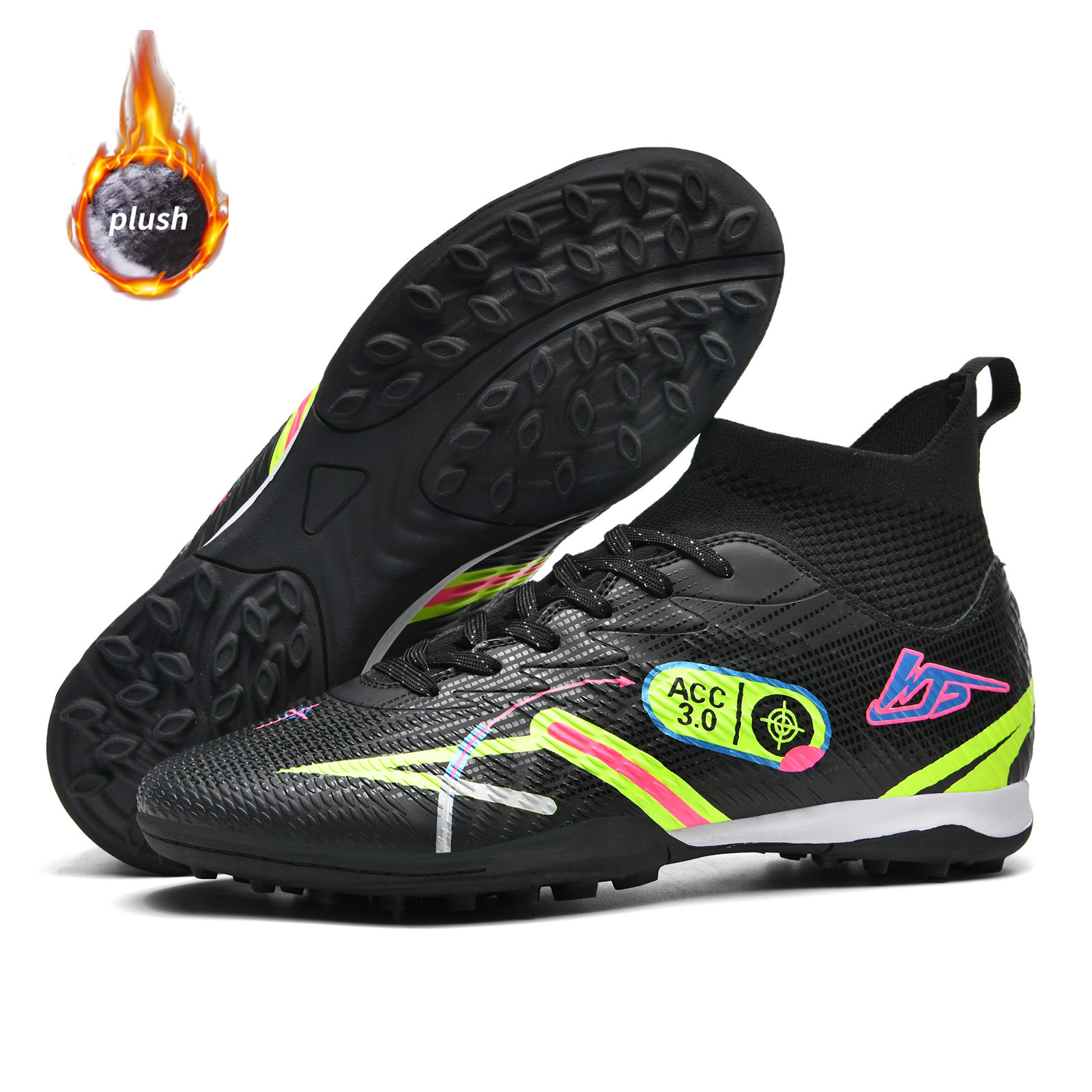 Nuevos zapatos de fútbol para estudiantes de hombres y mujeres, clavos para adultos, clavos de algodón, calentamiento, zapatos de entrenamiento de fútbol