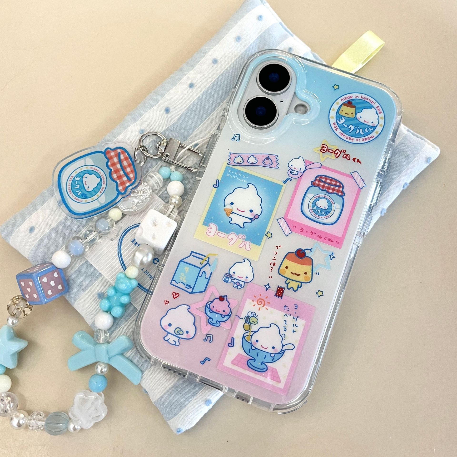 Divertido y lindo pudín para Apple 16ProMax funda para teléfono móvil 15Pro Girl Heart 14/13 Red neta 15PM nuevo