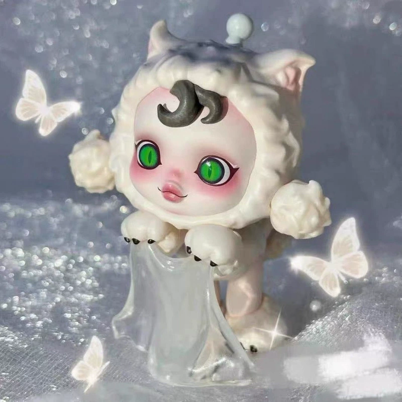 Блайнд-бокс (POPMART) SKULLPANDA Weekday Wonderland — коллекционные фигурки, украшение для авто, серия 13 моделей