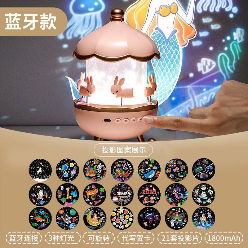 万火星空投影灯小夜灯卧室气氛围感圣诞节女孩生日小朋友批发包邮|undefined