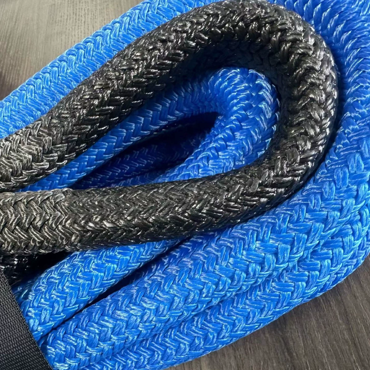 Круглый нейлоновый буксировочный трос 25мм*9м для внедорожников, спасательный, прямые продажи от производителя