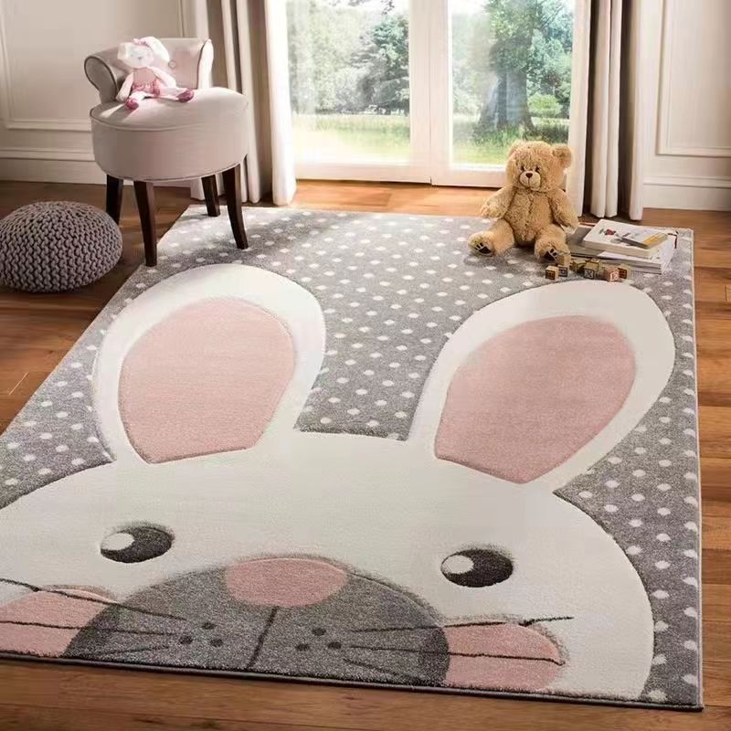 Gray cute rabbit