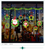 Creative Christmas glossy removable decorations on wall, factory direct supply, new collection