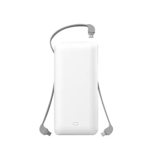 Charging treasure wholesale comes with cable with plug 10000 mA large capacity mobile power mobile phone ultra-thin fast charging