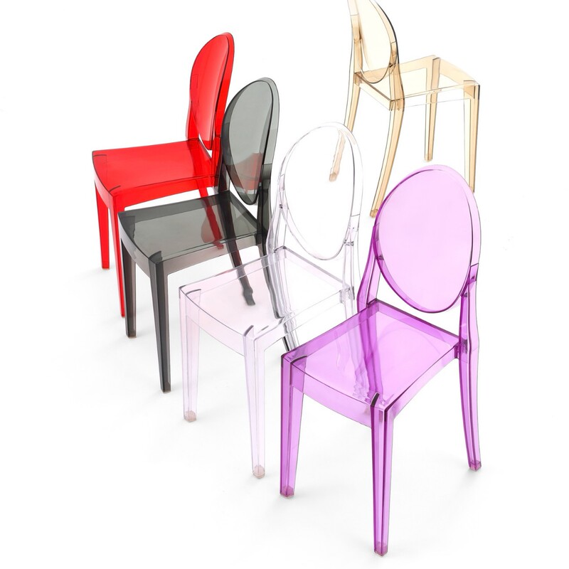 Transparent Chair Nordic Simple Acrylic Plastic Crystal Chair Hotel Internet Celebrity Makeup Ghost Chair Devil Chair Dining Chair
