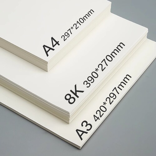 Touch mark painting art paper 8k thickened children's painting paper 120g thickness A4A3 painting paper