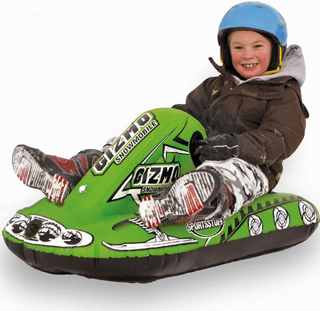 pvc充气滑雪圈雪地滑雪玩具 儿童滑雪车雪地充气滑雪板摩托艇雪橇
