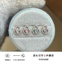 爱心外螺纹简约百搭耳钉