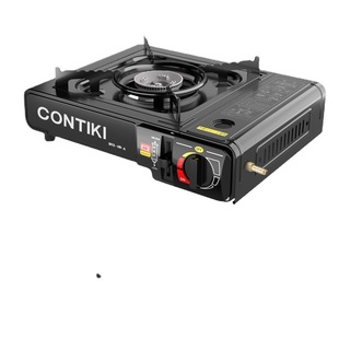 Double-use portable Korean-style cassette stove field Cass barbecue stove gas table stove card magnetic gas small gas stove