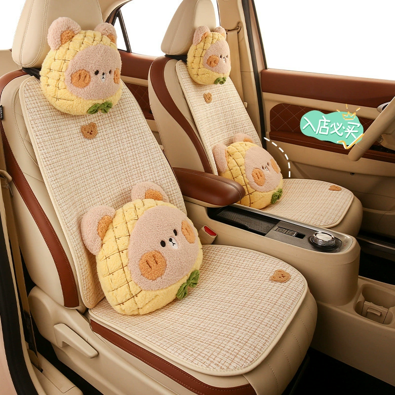 Новая автомобильная подушка сиденья Универсальный четыре сезона задний ряд вентиляции автомобиля Xiaxiang ветерок летом