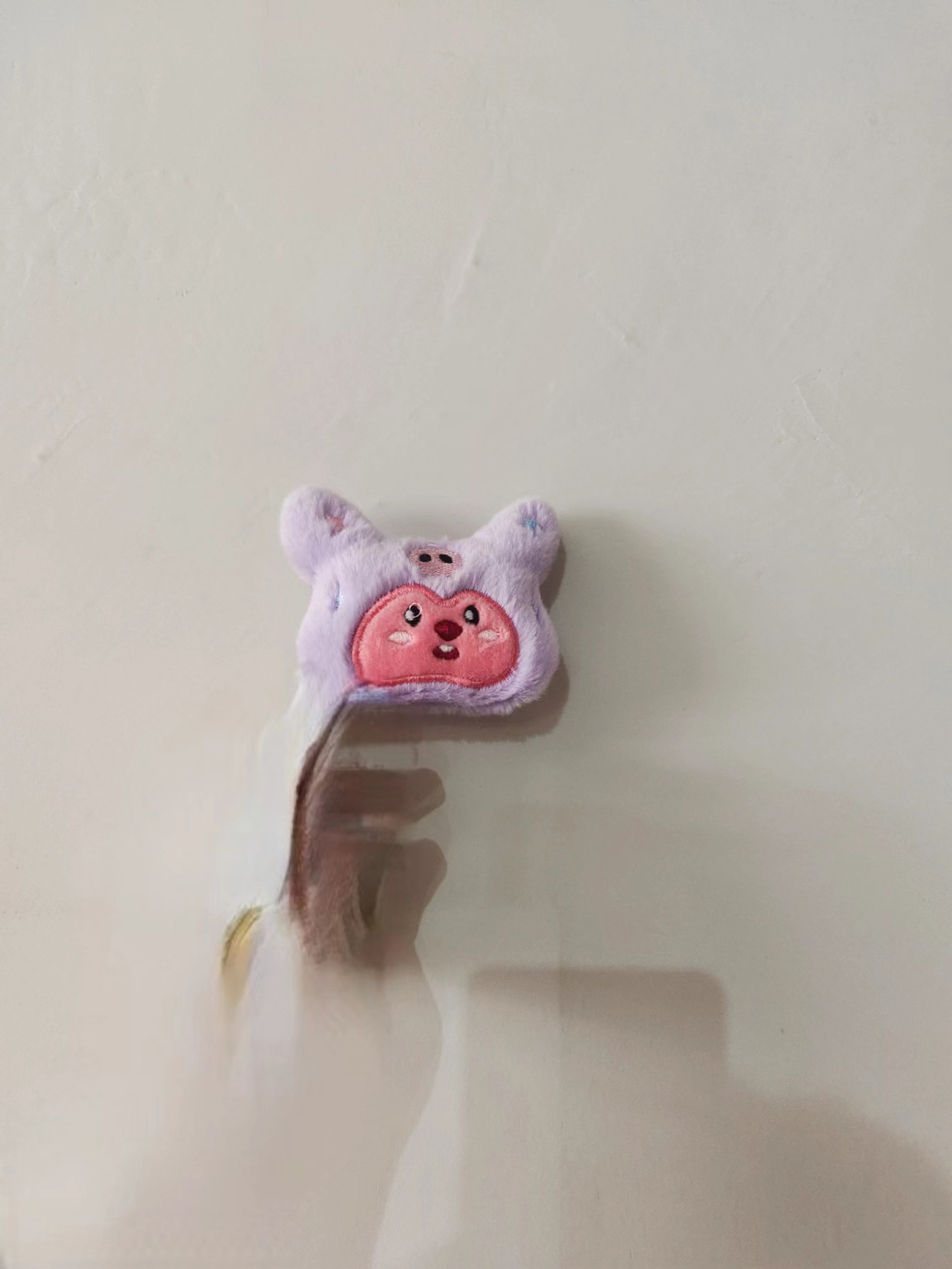 보라색 비버 인형