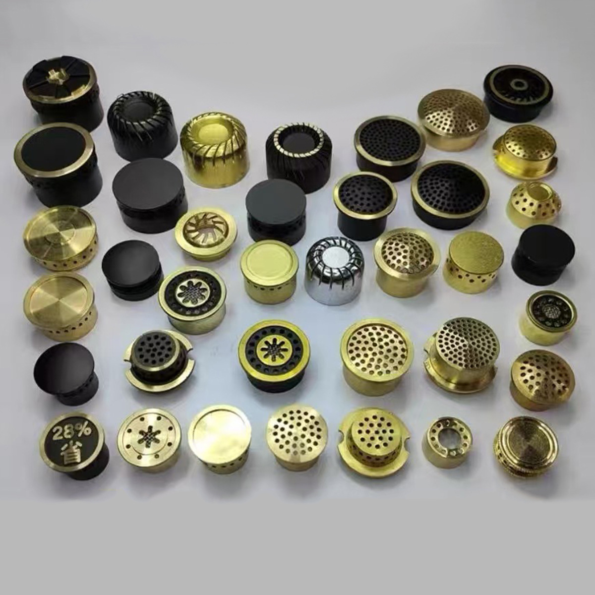 煤气灶火芯配件分火器大全燃气灶通用小火盖铜火圈炉芯灶具配件