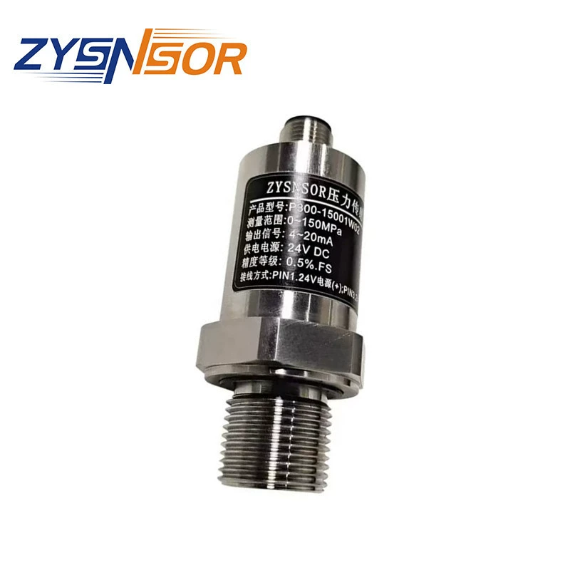 ZYSNSOR Датчик давления серии P300 4-20MA 100MPA 150MPA Резьба для заказа