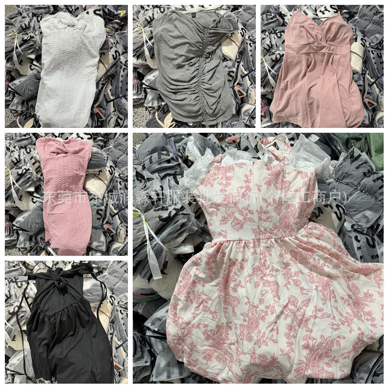 European and American Shein Brand Fast Fashion Women's Clothing Assorted Dresses Sexy Hot Girl Styles Factory Direct Sales Wholesale European and American Shein Brand Fast Fashion Women's Clothing Assorted Dresses Sexy Hot Girl Styles Factory Direct Sales Wholesale