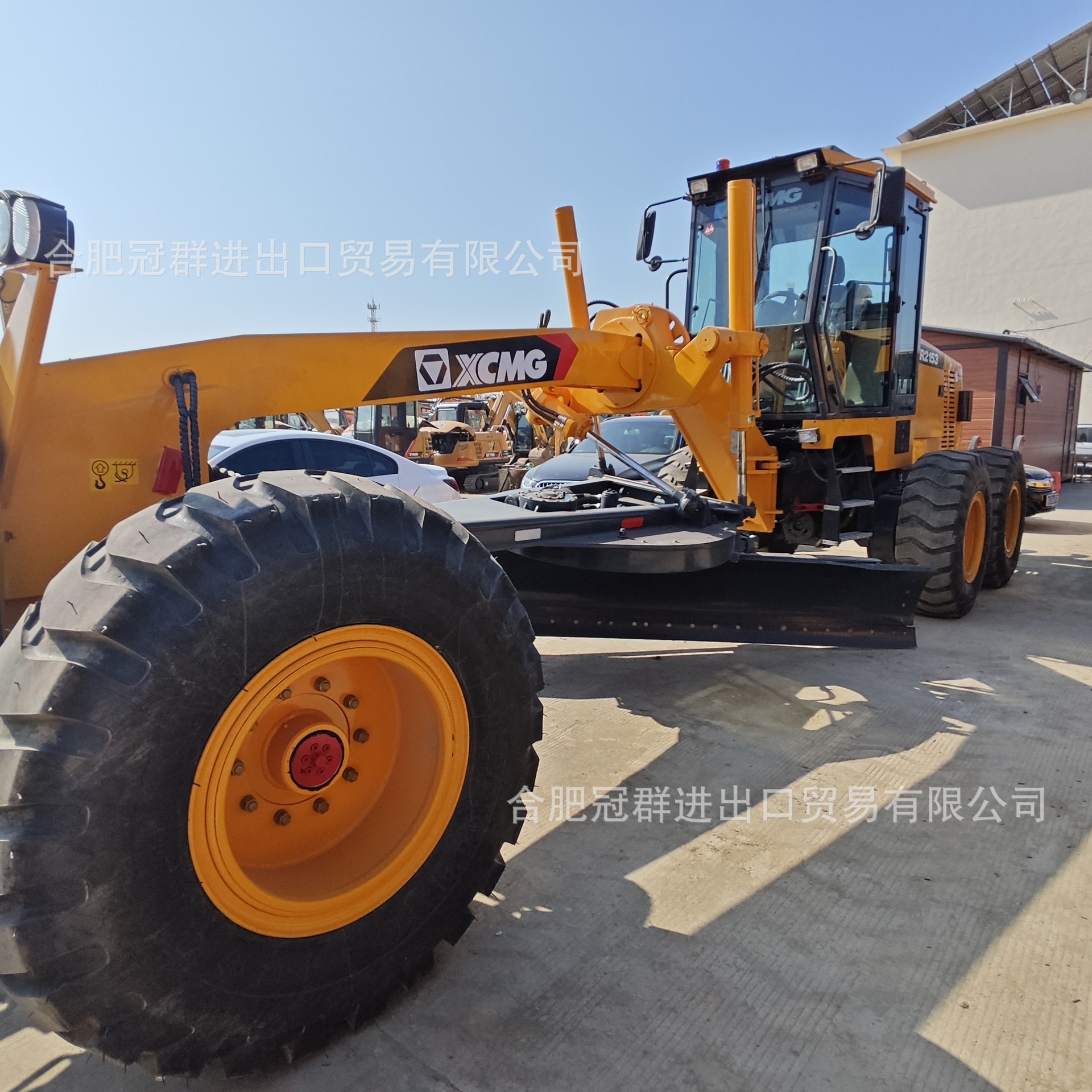 Venta directa original Xugong niveladora GR215GR180 maquinaria de construcción de comercio exterior niveladora Carter