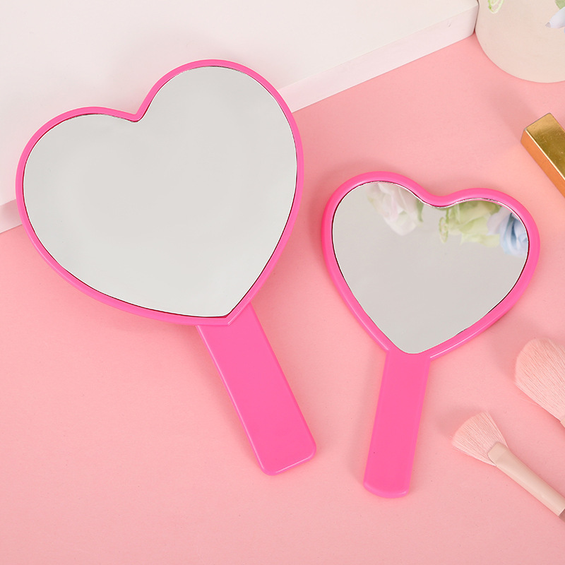 Espejo de Maquillaje de Mano Cuadrado para Regalo de Plástico y Vidrio Personalizable para Salón y Dormitorio