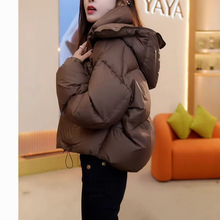 反季清仓羽绒服女小个子新款保暖宽松洋气加厚短款冬季时尚外套潮