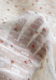 Chiffon Small Floral Vertical Stripe Printed Jacquard Fabric dress Clothing Hanfu Fabric Slip Translucent