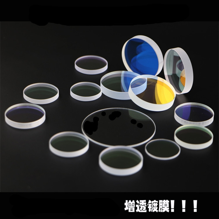 廠家生産定制圓形超白高透真空鍍膜鋼化玻璃 攝像頭儀器儀表玻璃