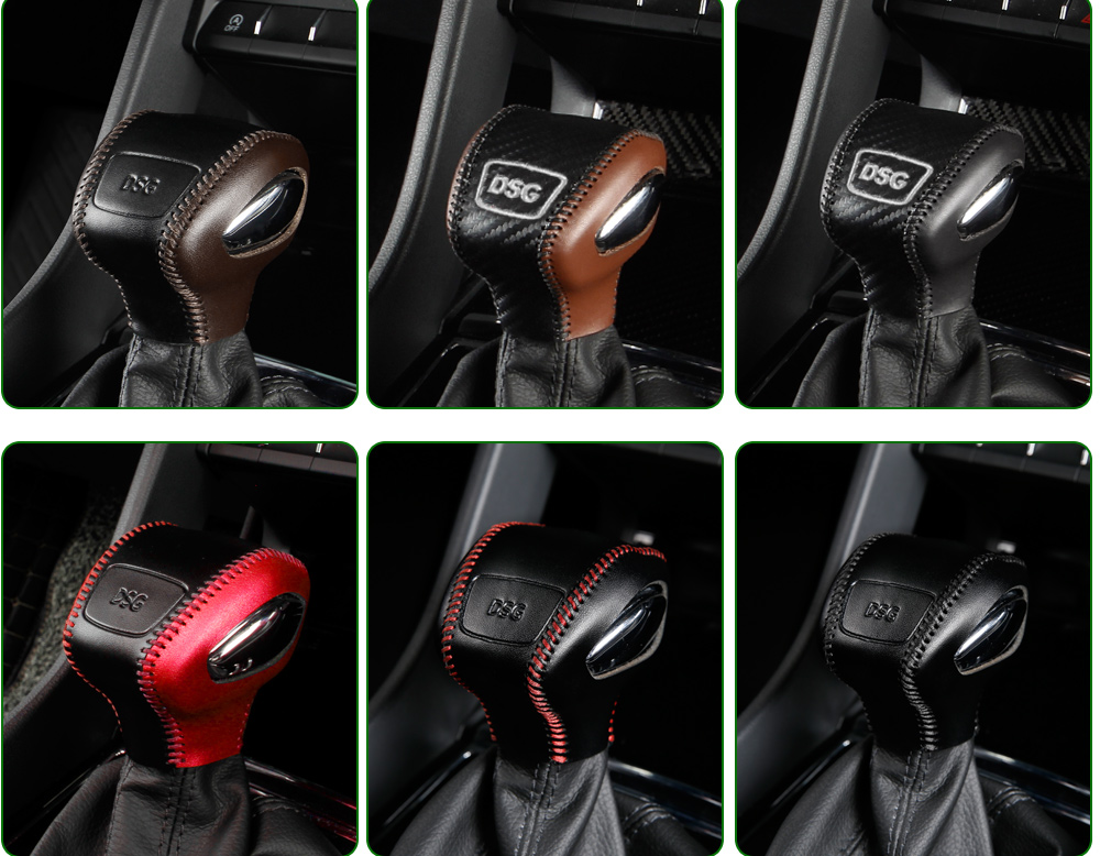 For Skoda Kodiaq Karoq gear shift cover, Kodiaq GT gear knob, gear lever, gear shift cover modification