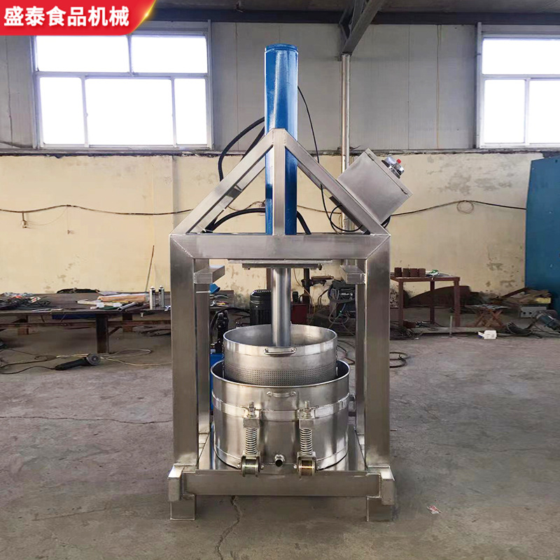 全自动液压压榨机果蔬酵素液米酒酒糟甘蔗蔬商用大型设备压榨汁机
