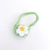 White bag, flowered
