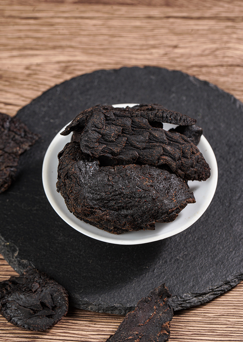 Dried Rehmannia Root Slices Sheng Di Huang 500g Raw Herb for Decoction and Herbal Wine quality and texture