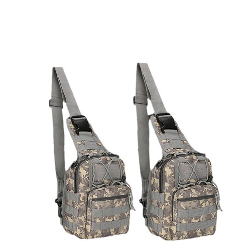 Small Chest Bag Camouflage Outdoor Sports Cycling Bag Single Crossbody Small Chest Bag Outdoor Tactical Sling Bag